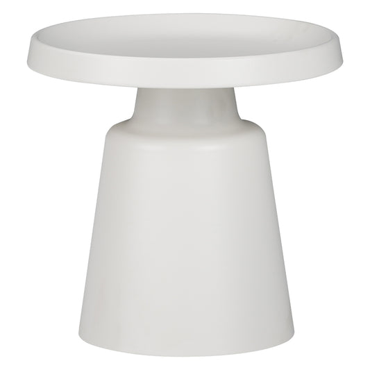 Τραπέζια σαλονιού Ginoze Inart σετ 2τεμ μέταλλο σε λευκή απόχρωση - Hippiehome.gr