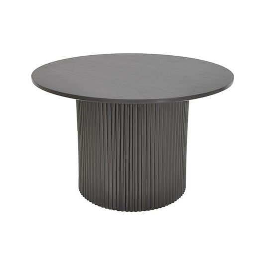 Tραπέζια σαλονιού Dovel pakoworld mdf-μεταλλο σετ 2τεμ. μαύρο - Hippiehome.gr