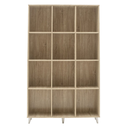 Βιβλιοθήκη FIRENZE pakoworld χρώμα sonoma 107x28,6x178εκ - Hippiehome.gr