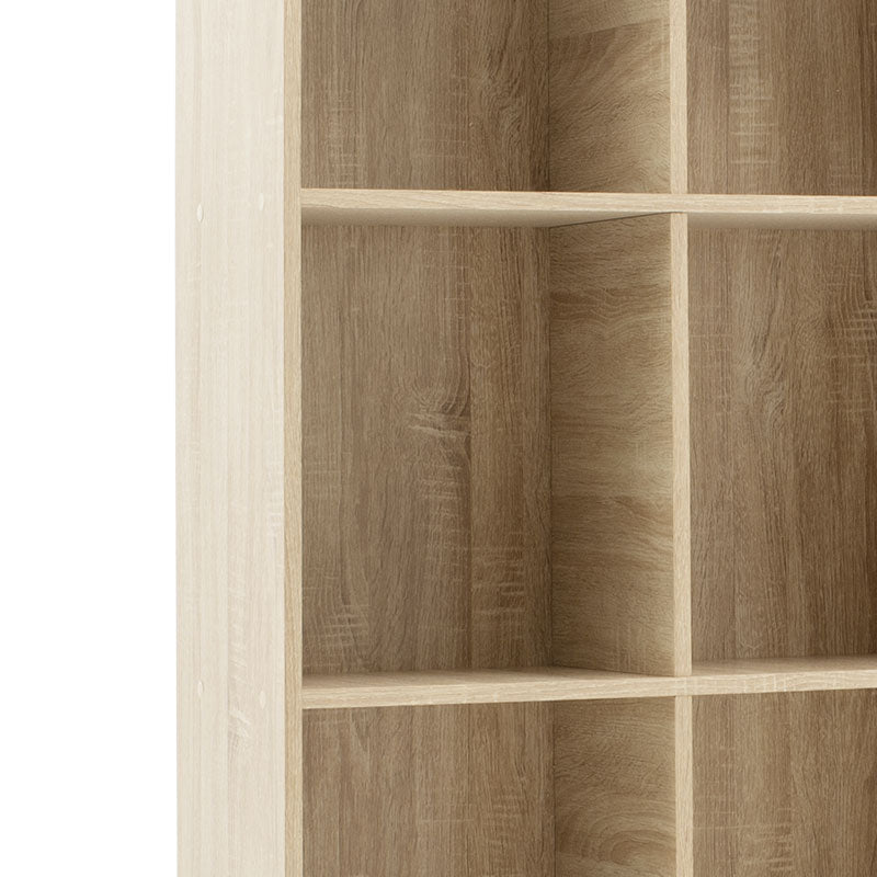 Βιβλιοθήκη FIRENZE pakoworld χρώμα sonoma 107x28,6x178εκ - Hippiehome.gr