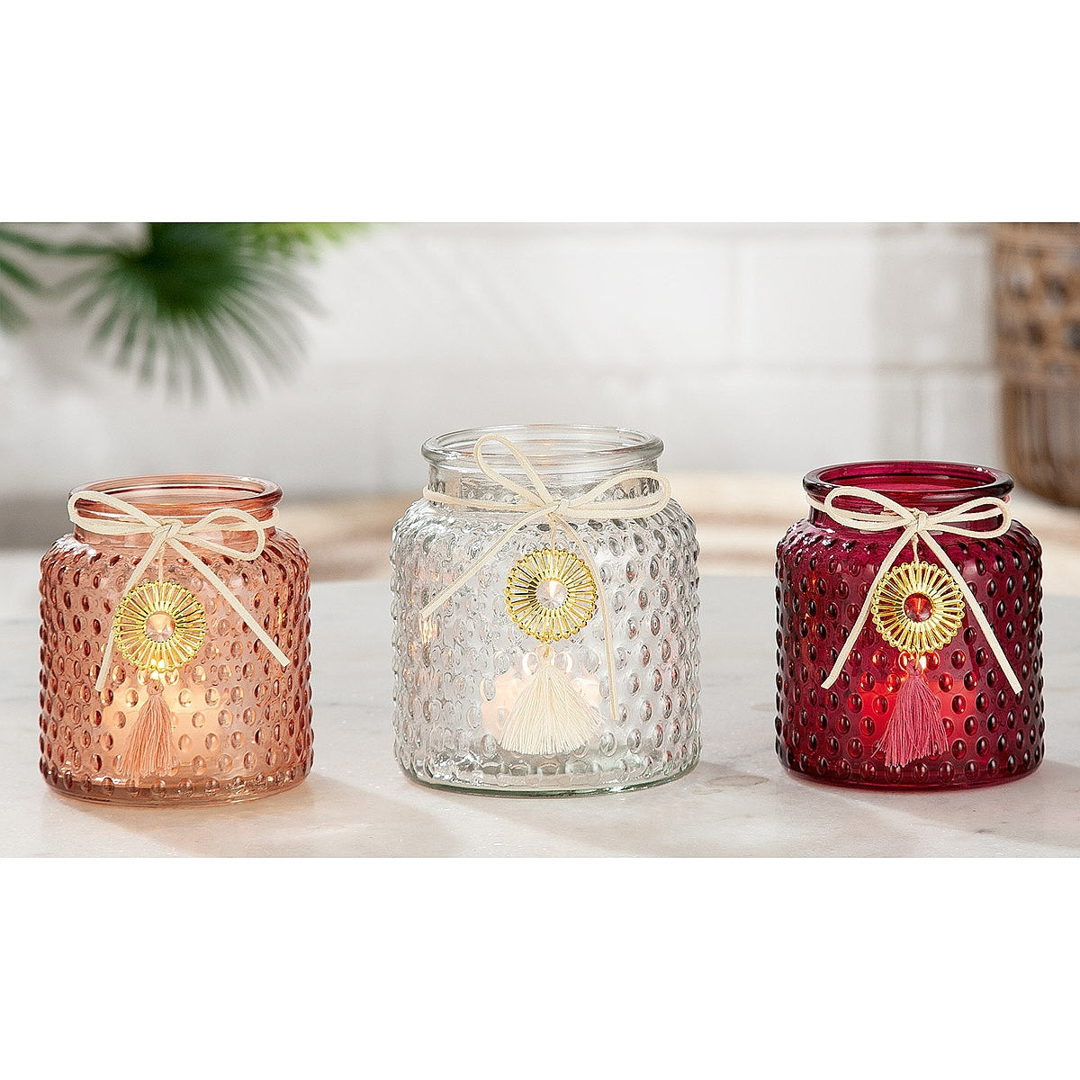 Θήκη Ρεσώ ArteLibre Γυαλί 10x11cm Σε 3 Χρώματα - Hippiehome.gr