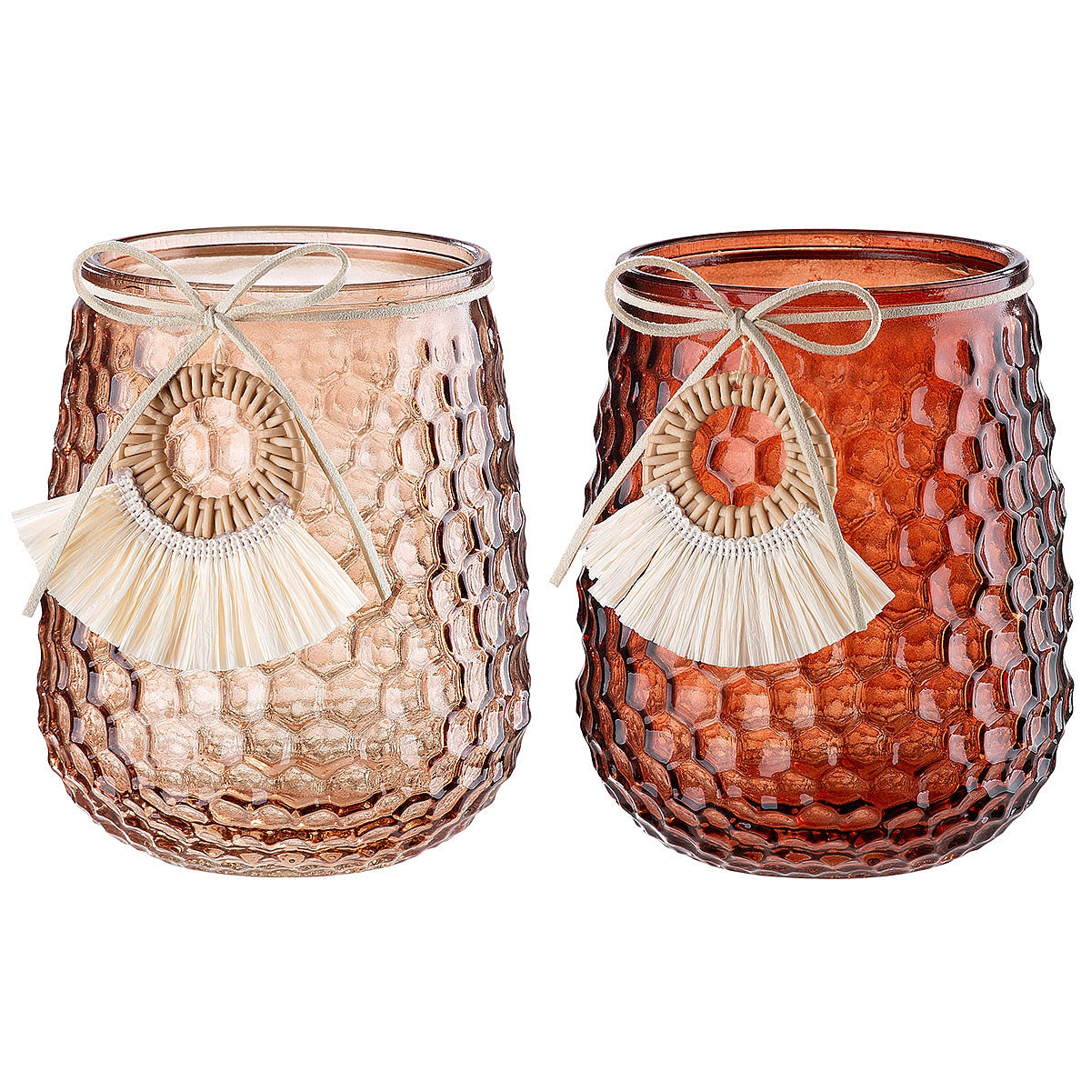 Θήκη Ρεσώ ArteLibre Γυαλί 11x11x14cm Σε 2 Χρώματα - Hippiehome.gr