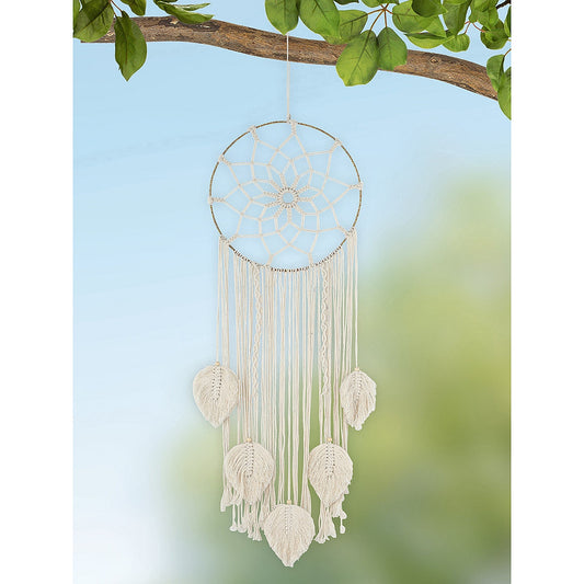 Διακοσμητικό Κρεμαστό ArteLibre Μάτι Λευκό Ύφασμα 30x86cm - Hippiehome.gr