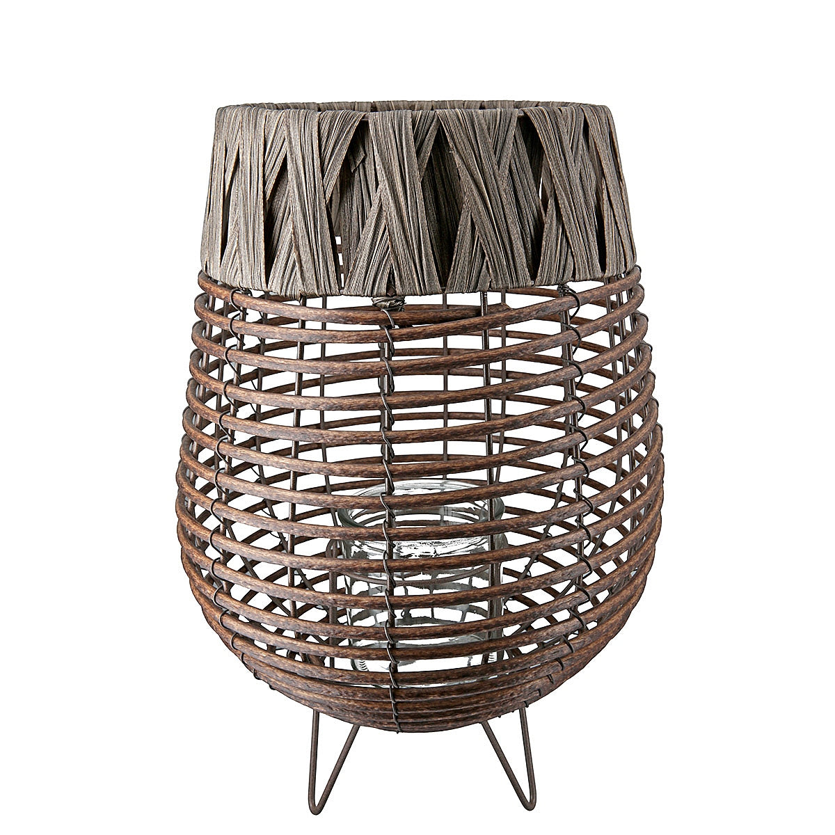 Φανάρι ArteLibre Καφέ PE 41cm - Hippiehome.gr