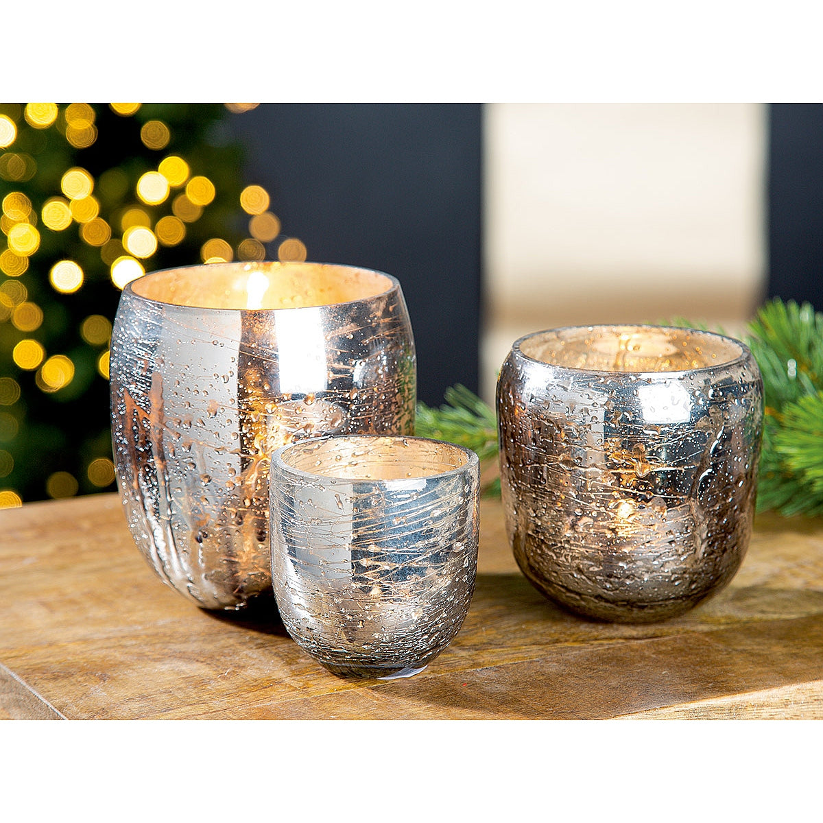 Θήκη Ρεσώ ArteLibre Ασημί Γυαλί 10x12x13cm - Hippiehome.gr