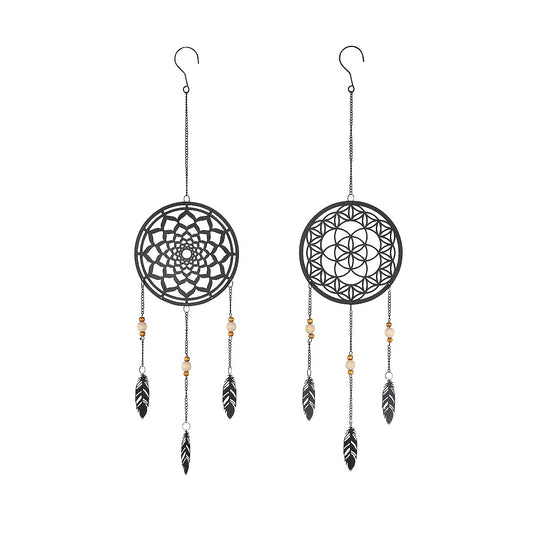 Διακοσμητικό Κρεμαστό ArteLibre Μάτι Μαύρο Μέταλλο 1x18x80cm Σε 2 Σχέδια - Hippiehome.gr