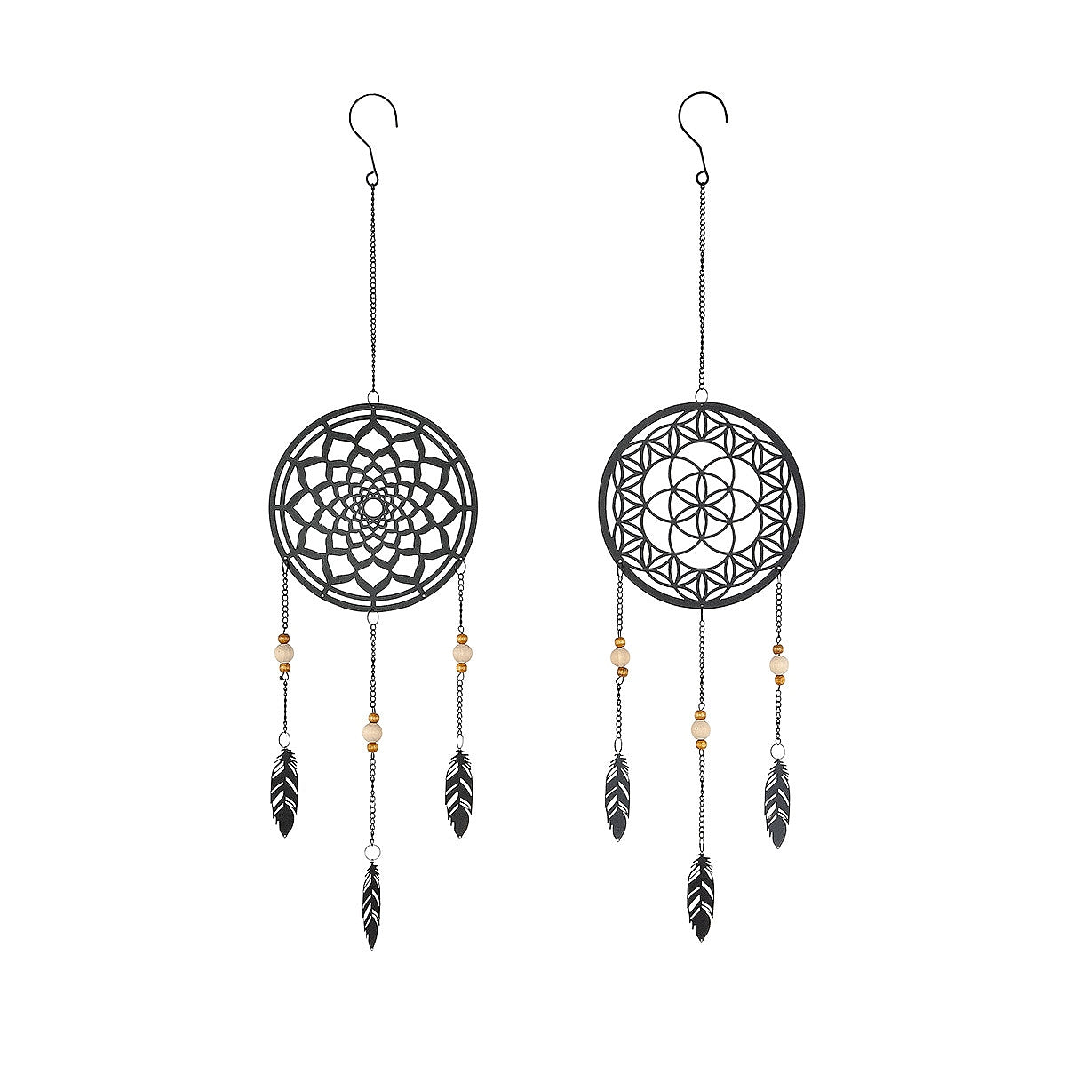 Διακοσμητικό Κρεμαστό ArteLibre Μάτι Μαύρο Μέταλλο 1x18x80cm Σε 2 Σχέδια - Hippiehome.gr