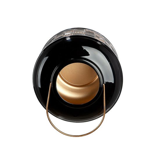 Φανάρι ArteLibre Μαύρο Μέταλλο 28cm - Hippiehome.gr