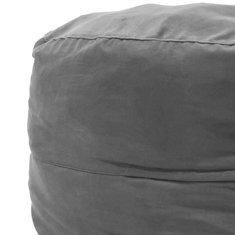 Πουφ Puko pakoworld υφασμάτινο ανθρακί Φ95 - Hippiehome.gr