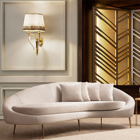 Καναπές 3θέσιος PWF-0574 pakoworld αριστερή γωνία ύφασμα μπεζ 255x120x85εκ - Hippiehome.gr