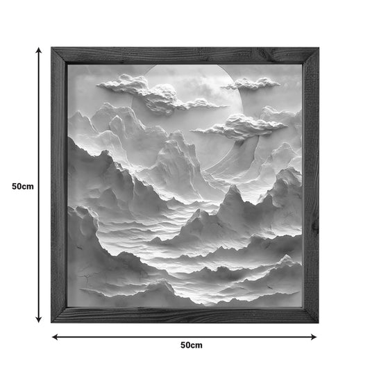 Πίνακας σε καμβά Jedia pakoworld με ψηφιακή εκτύπωση 50x3.5x50εκ - Hippiehome.gr