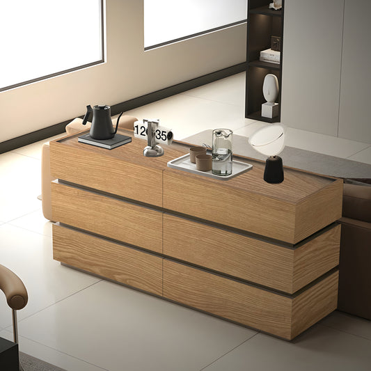 Συρταριέρα Sonlen pakoworld mdf σε oak απόχρωση 120x40x72εκ - Hippiehome.gr