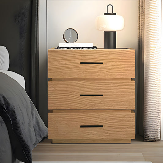 Κομοδίνο Sonlen pakoworld mdf σε oak απόχρωση 60x40x66εκ - Hippiehome.gr