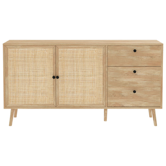 Μπουφές Oslo pakoworld sonoma 150x39x79εκ - Hippiehome.gr