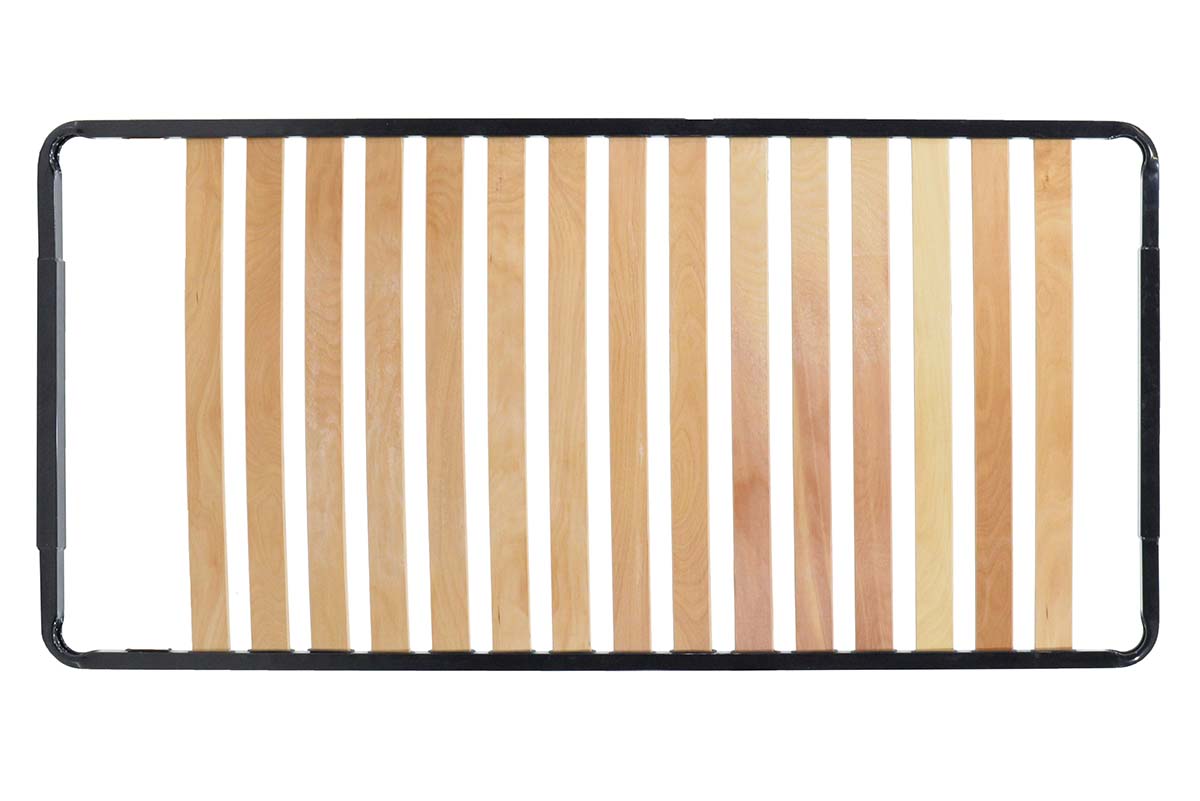 Σομιές μεταλλικός με 17 ανατομικές τάβλες 112x185x5εκ - Hippiehome.gr