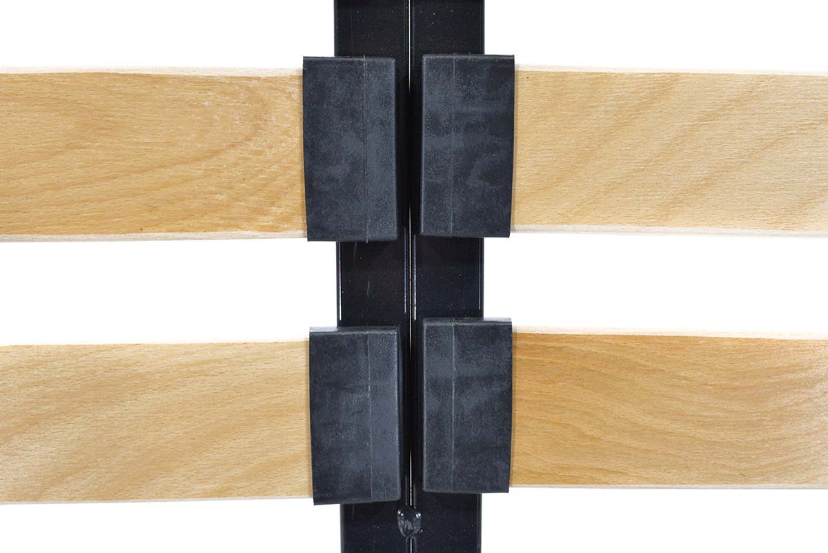 Σομιές μεταλλικός Kort με 17x2 ανατομικές τάβλες 162x195x4εκ - Hippiehome.gr