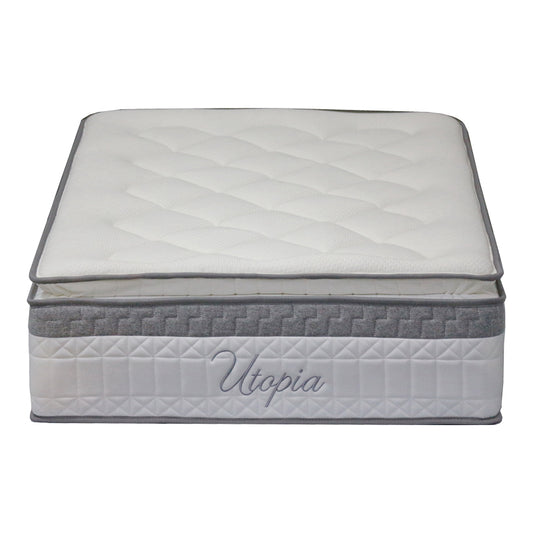 Στρώμα Utopia pakoworld pocket spring με ανώστρωμα 30-32cm 100x200εκ - Hippiehome.gr