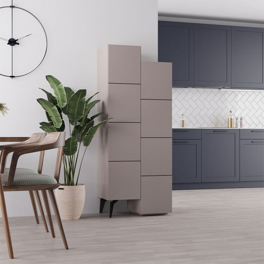 Στήλη Romane pakoworld μόκα 62.2x37.4x155.4εκ - Hippiehome.gr