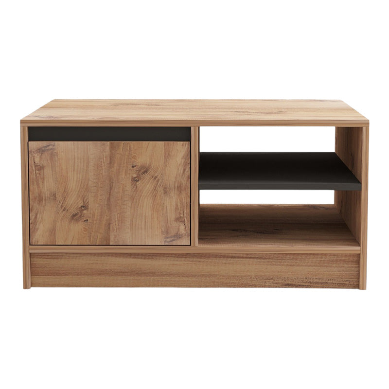 Τραπέζι σαλονιού Narli pakoworld σε sonoma απόχρωση 90x60x45εκ - Hippiehome.gr