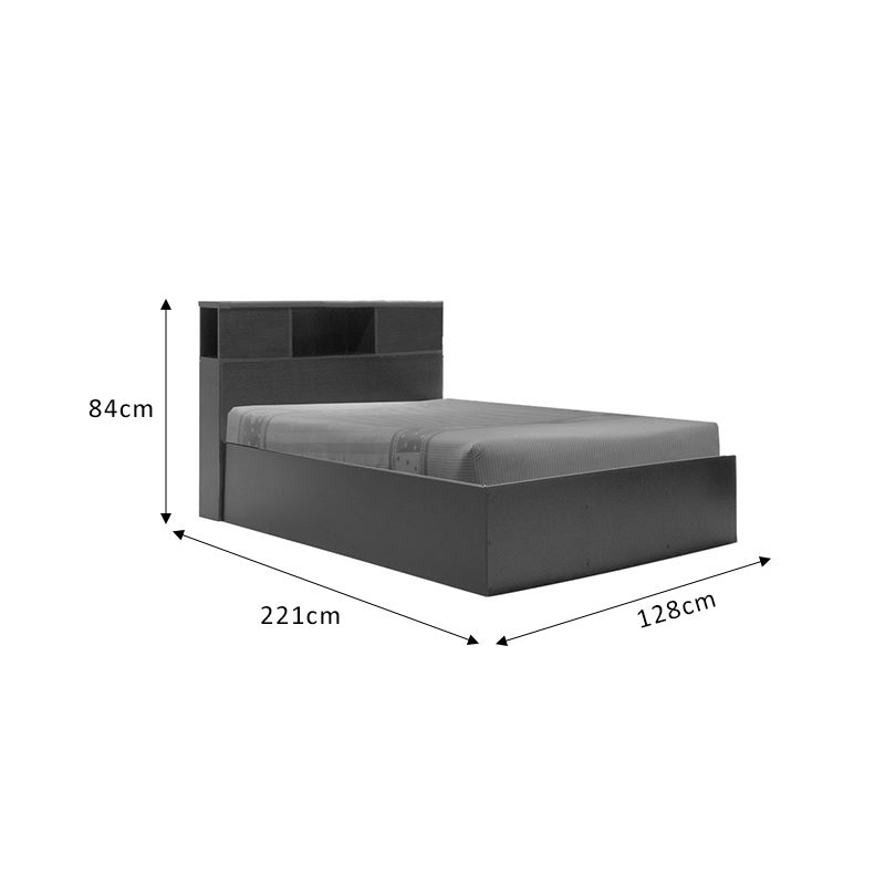 Κρεβάτι OLYMPUS pakoworld σε χρώμα wenge 120x200εκ - Hippiehome.gr