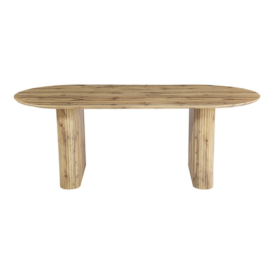 Τραπέζι Nembou pakoworld mdf σε oak απόχρωση 210x100x76εκ - Hippiehome.gr