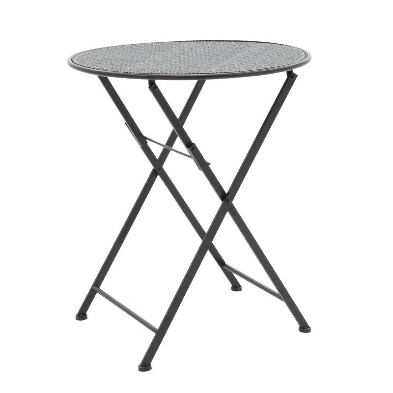 Τραπεζαρία Walen pakoworld σετ 3τεμ μέταλλο μαύρο - Hippiehome.gr