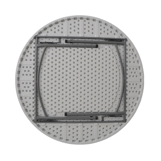 Τραπέζι μονοκόμματο catering-συνεδρίου Comfort pakoworld λευκό στρόγγυλο Φ150x74εκ - Hippiehome.gr