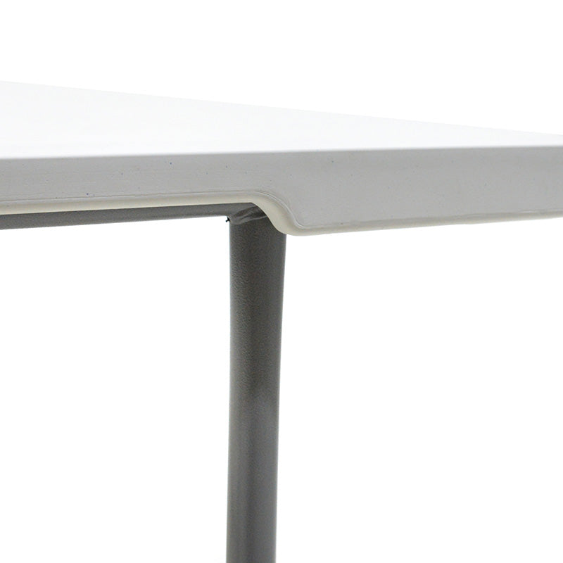 Τραπέζι catering Rodeo pakoworld πτυσσόμενο-βαλίτσα λευκό 240x76x74εκ - Hippiehome.gr