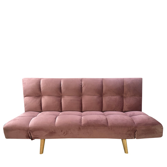 Καναπές Κρεβάτι Τριθέσιος ArteLibre ELVINA Σάπιο Μήλο Ύφασμα 182x82x88cm - Hippiehome.gr