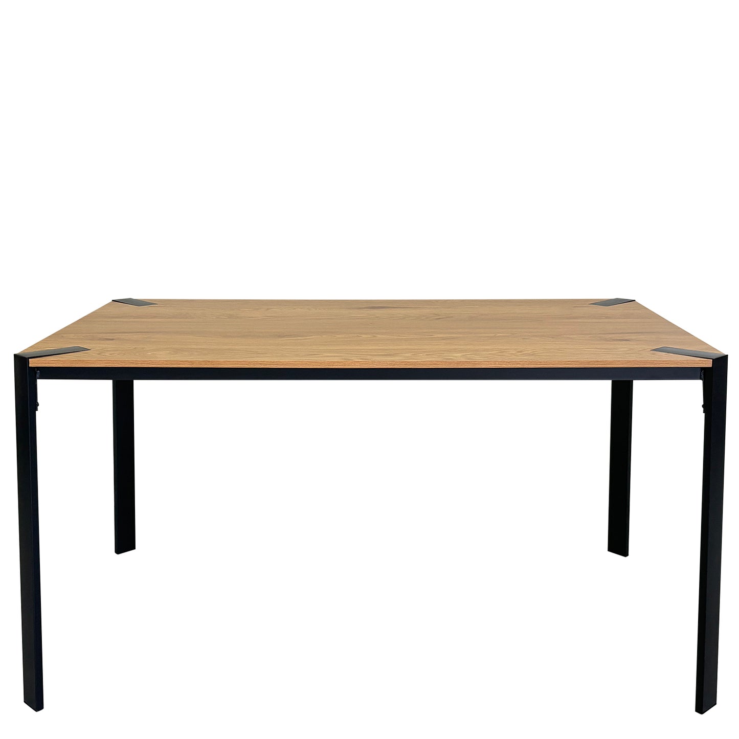 Τραπέζι Τραπεζαρίας ArteLibre KENYI Φυσικό Μοριοσανίδα/Μέταλλο 140x80x75cm - Hippiehome.gr