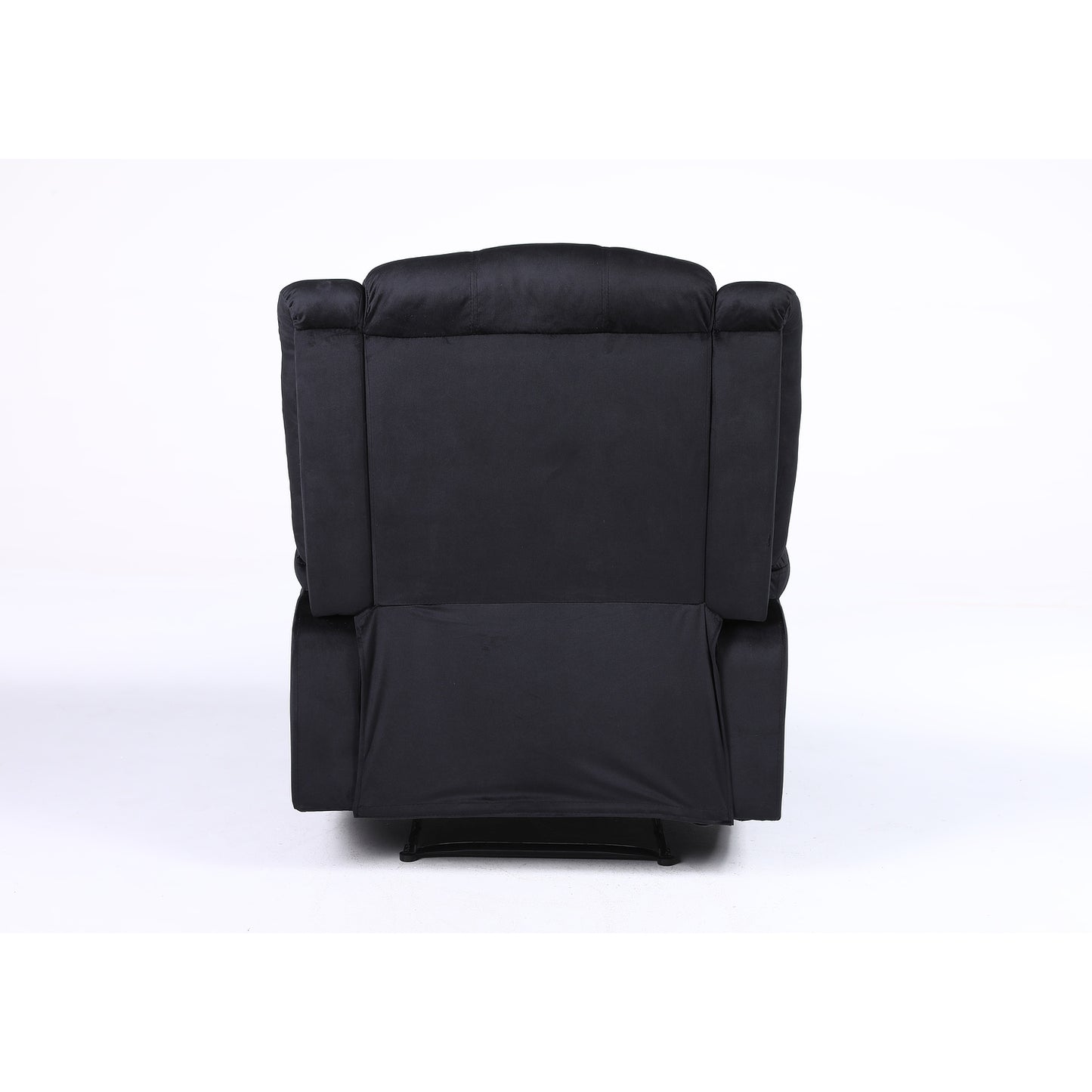 Πολυθρόνα Ανακλινόμενη ArteLibre CARINAE Μαύρο Βελούδο 93x90x100cm - Hippiehome.gr
