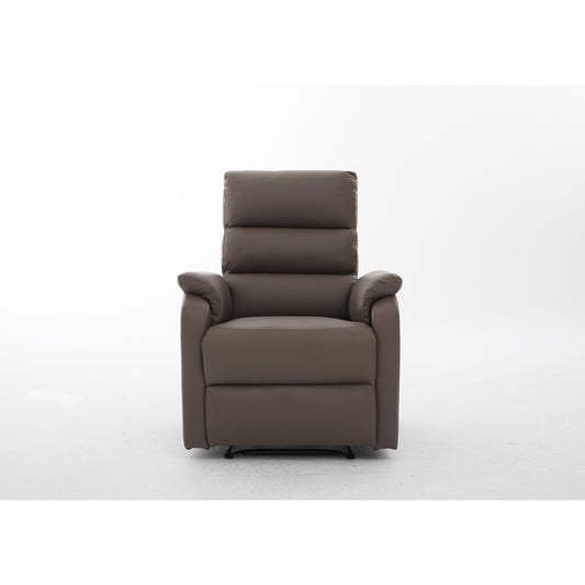 Πολυθρόνα Ανακλινόμενη ArteLibre RIGIL Με Λειτουργία Μασάζ Καφέ PU 75x87x102cm - Hippiehome.gr
