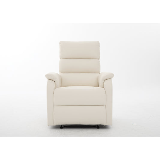 Πολυθρόνα Ανακλινόμενη ArteLibre TALITHA Μπεζ PU 79x97x101cm - Hippiehome.gr