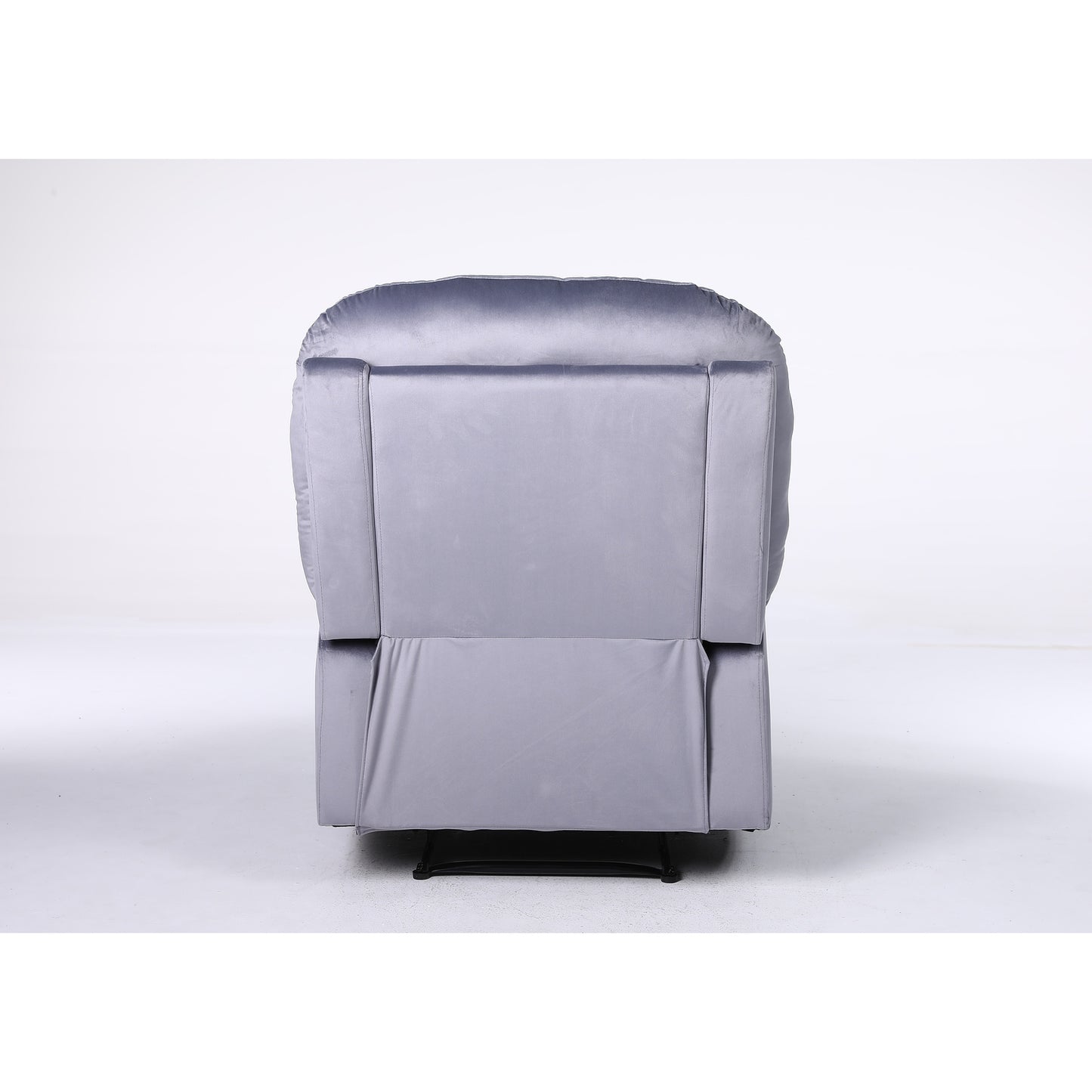 Πολυθρόνα Ανακλινόμενη ArteLibre NASHIRA Γκρι Βελούδο 88x90x99cm - Hippiehome.gr