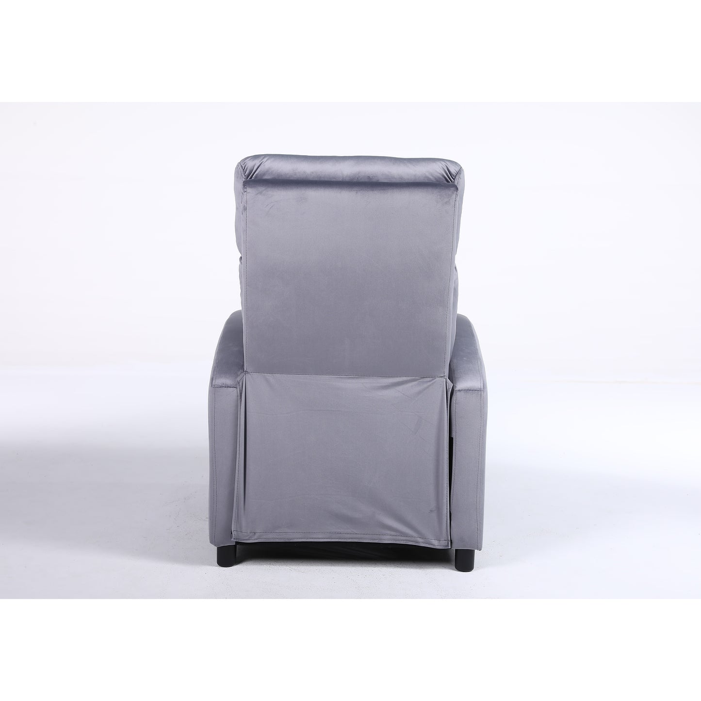 Πολυθρόνα Ανακλινόμενη ArteLibre TUREIS Γκρι Βελούδο 68x86x99cm - Hippiehome.gr