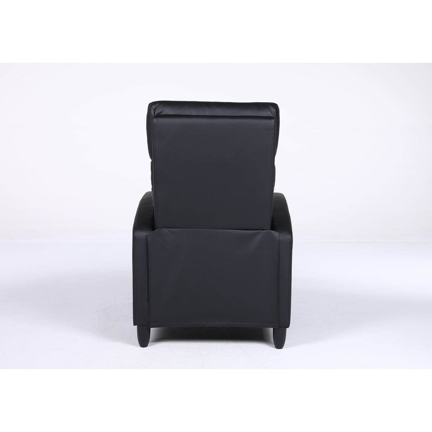 Πολυθρόνα Ανακλινόμενη ArteLibre ATRIA Μαύρο PU 67.5x90x104cm - Hippiehome.gr