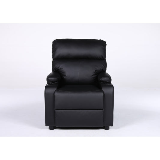 Πολυθρόνα Ανακλινόμενη ArteLibre RANA Μαύρο PU 80x95x103cm - Hippiehome.gr
