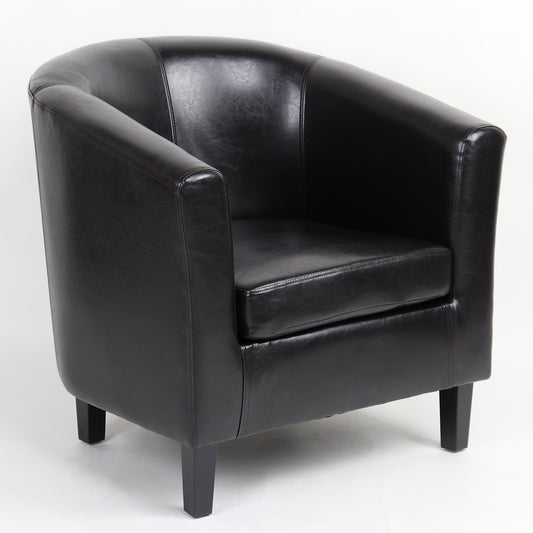 Πολυθρόνα ArteLibre FIORELLA Καφέ PU 73x69x75cm - Hippiehome.gr