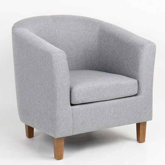 Πολυθρόνα ArteLibre FIORELLA Γκρι Ύφασμα 73x69x75cm - Hippiehome.gr