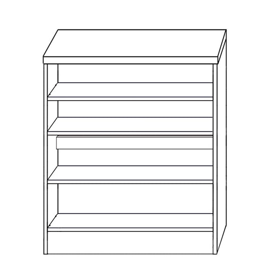 Παπουτσοθήκη ArteLibre HANNAH Φυσικό Μοριοσανίδα/Μελαμίνη 60x33x80cm - Hippiehome.gr