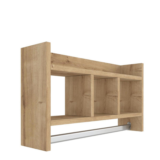 Ράφι Τοίχου ArteLibre DRAPER Φυσικό Μοριοσανίδα/Μελαμίνη 64x14x35cm - Hippiehome.gr