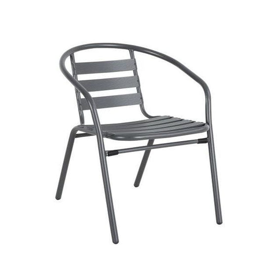 Πολυθρόνα Μεταλλική ArteLibre Uranus Γκρι 54x62x74cm - Hippiehome.gr