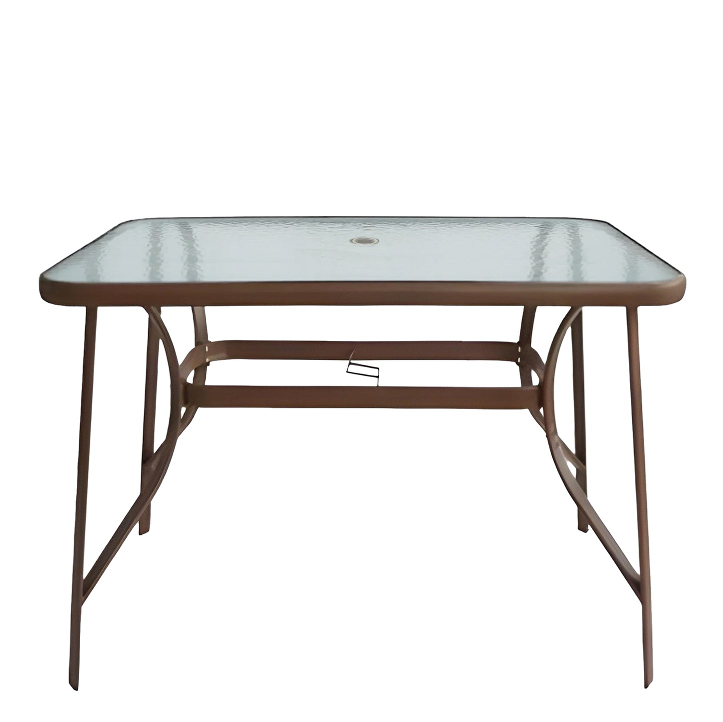 Τραπέζι Μεταλλικό ArteLibre SUN Καφέ 140x80x70cm - Hippiehome.gr