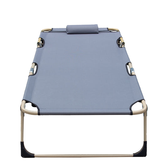 Ξαπλώστρα-Κρεβάτι Παραλίας ArteLibre Μέταλλο/Ύφασμα 190x75x30cm - Hippiehome.gr