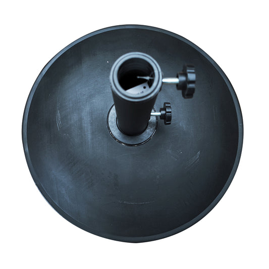 Βάση Ομπρέλας ArteLibre RUGEN 12kg Μαύρο Τσιμέντο/Πλαστικό 45x6cm - Hippiehome.gr