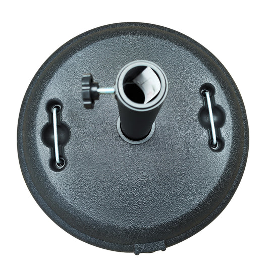 Βάση Ομπρέλας ArteLibre KODIAK 22kg Μαύρο Τσιμέντο/Πλαστικό 46.5x33cm - Hippiehome.gr