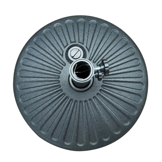 Βάση Ομπρέλας ArteLibre HAINAN 2.1kg Μαύρο Πλαστικό 51x12x51cm - Hippiehome.gr