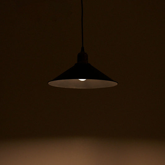 Φωτιστικό οροφής μονόφωτο PWL-0964 pakoworld Ε27 μαύρο-bronze antique Φ30x14.5εκ - Hippiehome.gr