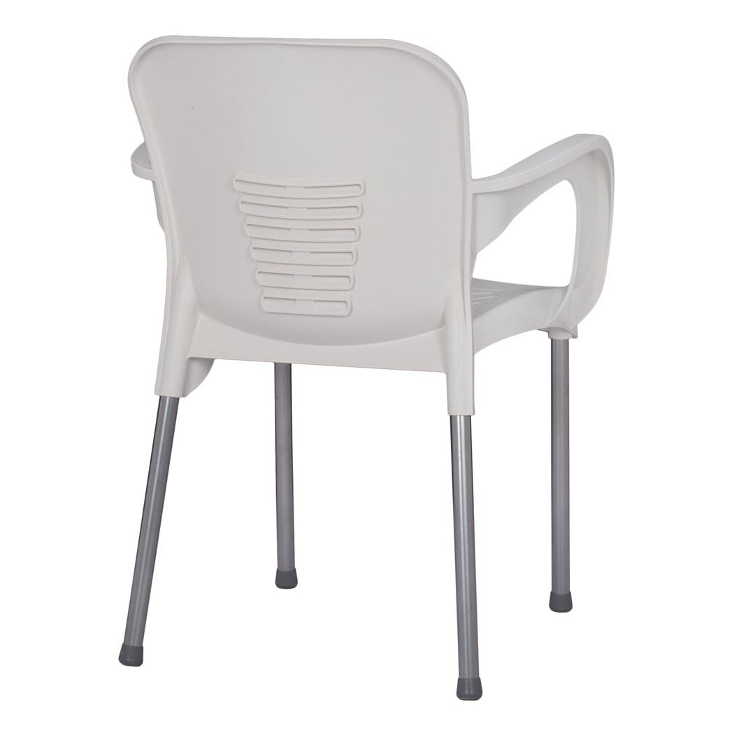 Καρέκλα Κήπου ArteLibre Eco Λευκό Ανακυκλωμένο PP 60x50x80xcm - Hippiehome.gr