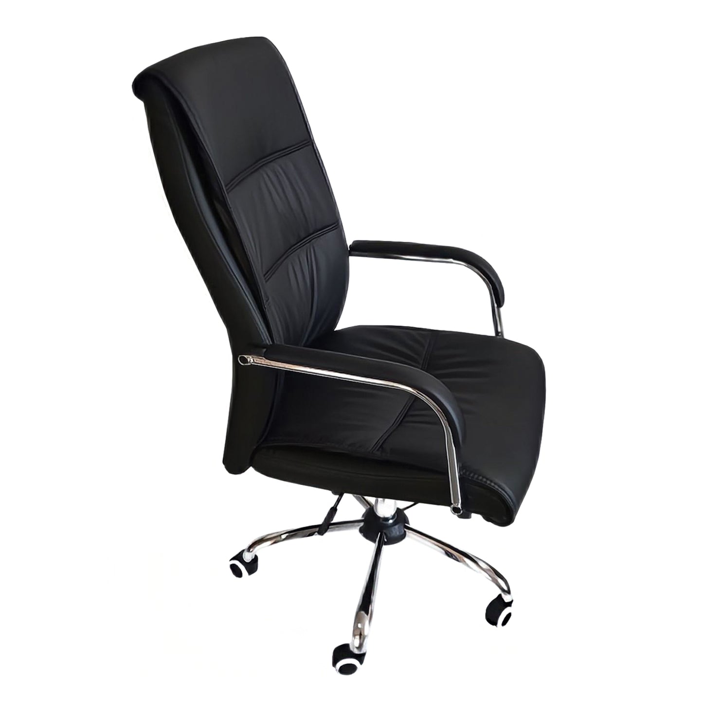 Καρέκλα Γραφείου ArteLibre PAISLEY Μαύρο PU 74x63x115-123cm - Hippiehome.gr